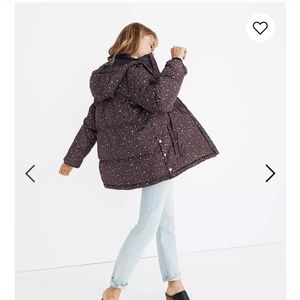 Madewell Starry Night Puffer Jacket